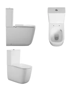 Унитаз напольный Ceruttispa ALVARO Tornado CT11089 безободковый